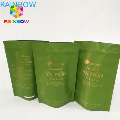 Aluminiumfolie-Plastik-Plastikwiederversiegelbare stehen oben Beutel Doypack für Imbiss-Kandiszucker-Verpackung