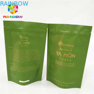 Aluminiumfolie-Plastik-Plastikwiederversiegelbare stehen oben Beutel Doypack für Imbiss-Kandiszucker-Verpackung