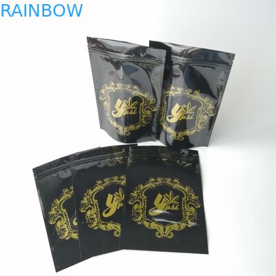 Die biologisch abbaubaren Plastikbeutel, die CBD verpacken, säubert Aluminiumfolie medizinische Hemps-Taschen mit Reißverschluss