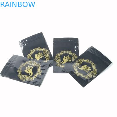 Die biologisch abbaubaren Plastikbeutel, die CBD verpacken, säubert Aluminiumfolie medizinische Hemps-Taschen mit Reißverschluss
