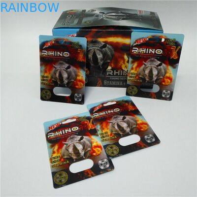 Schaukarton-Blisterpackung, die Drucken 3d für Mamba-männliche Verbesserungs-Pillen verpackt