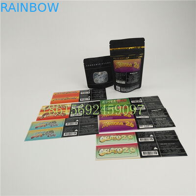 Feuchtigkeitsfeste Spitzen-Tasche des Reißverschluss-3.5g, stehen oben Beutel-Dschungel-Jungen-Aufkleber-Plastik-Verpacken