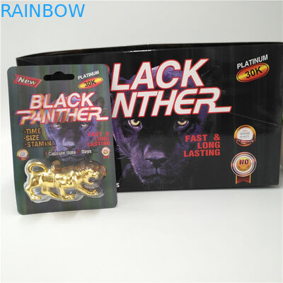 Dauerhafte Blasen-Karten-Verpackenmamba/Magnum 25k/steifer Pillen-Kapsel-Schaukarton Rox-Nashorn-69