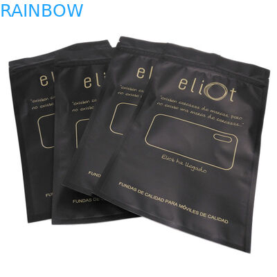 Kopfhörer-Telefon-Kasten-verpackender unterer Keil sackt Plastikreißverschluß kundengebundene Größe ein