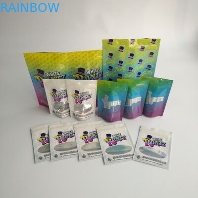 Geruch-Beweis-Kräuterweihrauch, der Plastik-CR Runtz-Taschen mit Reißverschluss für Unkraut-Blumensamen verpackt