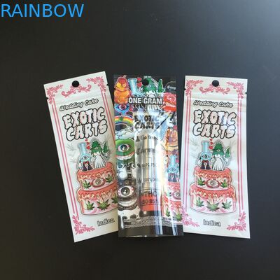 Plastik-Folien-Plastikbeutel, die Reißverschluss-kundenspezifisches Drucken für Zigarren-Tabak-Verpackungen verpacken