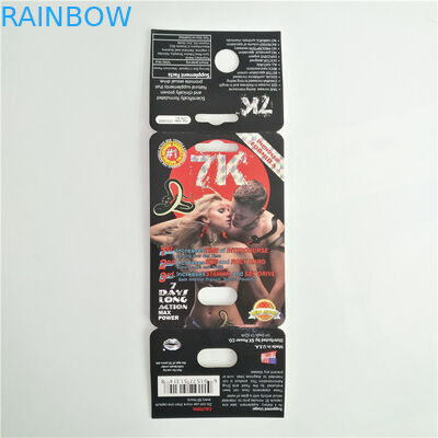 sexuelle Pille des Panther-7K, die weibliche Verbesserungs-Karten-kundenspezifisches Logo mit Schaukarton verpackt