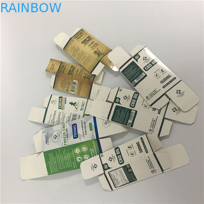 Gewohnheit druckte Öltropfflascheverpackenden Papierkasten der Flasche des ätherischen Öls des Kästchens 10ml 30ml CBD