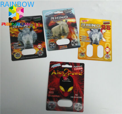 Kapsel-Behälter-Blasen-Karten-Verpackensex-Pillen-Energie-Pflüger 69 7 3d 6000