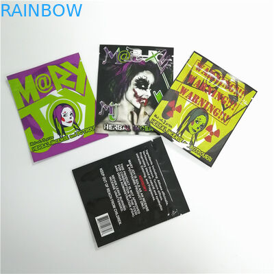 Nahrungsmittelgrad-Aluminiumfolie stehen oben das gummiartige Bärn-Verpacken Beutel-wiederversiegelbare Süßigkeit Cbd