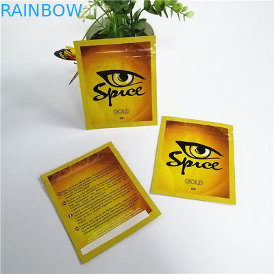 Nahrungsmittelgrad-Aluminiumfolie stehen oben das gummiartige Bärn-Verpacken Beutel-wiederversiegelbare Süßigkeit Cbd