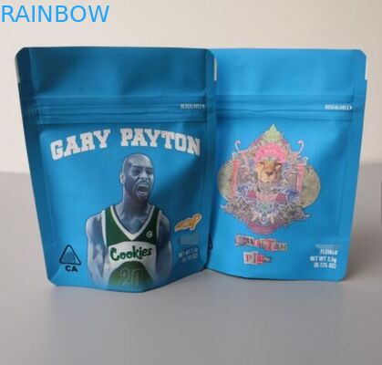 Plätzchen-Verpackentasche 3.5g CBD mit Reißverschluss, Aluminiumfolie-Beutel FDA bescheinigte