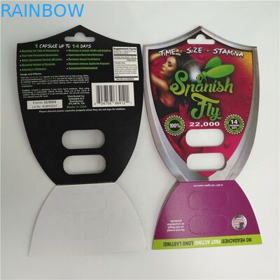 Sex-Pillen-Blasen-Karte, die Verbesserungs-Pillen-Verpacken der spanischen Fliegen-2000 das männliche verpackt