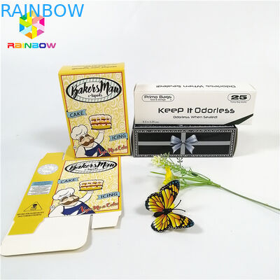 Recyclebare kundenspezifische Logoentwurfsmarke druckte heiße stempelnde Papierkartenuvkästen mit Fallloch für Geschenkkosmetik