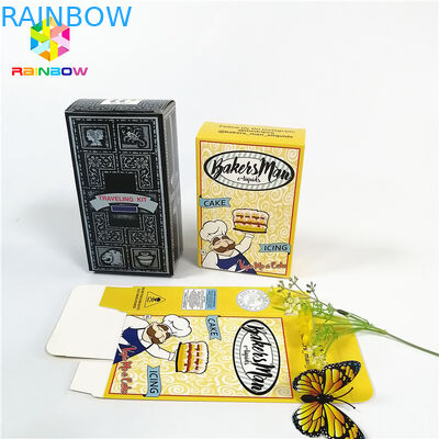 Farbenreiche kundengebundene Logouvkraftpapierkästen mit Fallloch füllen Geschenkkosmetik-Verpackungskasten ab