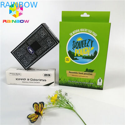 Farbenreiche kundengebundene Logouvkraftpapierkästen mit Fallloch füllen Geschenkkosmetik-Verpackungskasten ab