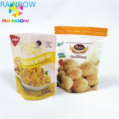 Soße gedämpfte Plastikbeutel, die das Kochen verpacken, Vakuumspeicher-Reißverschluss-Verschluss kochend