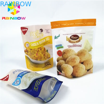 Soße gedämpfte Plastikbeutel, die das Kochen verpacken, Vakuumspeicher-Reißverschluss-Verschluss kochend