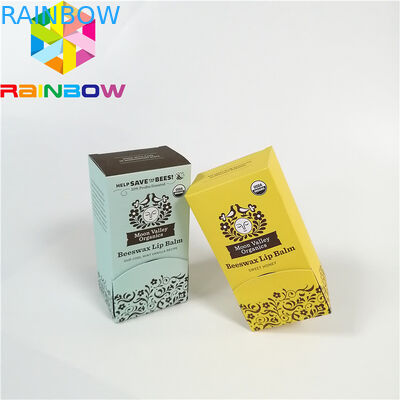 Kundengebundene Augencremehautpflege, welche die kosmetische Pflanzenölemulsion des Weißbuches des Kastens verpackt faltbaren Schaukarton verpackt