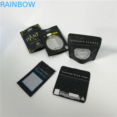 Wiederversiegelbare Plastiktasche-Süßigkeits-gummiartiger Bär, der Cbd-Unkraut-Hanf 7g 28g verpackt