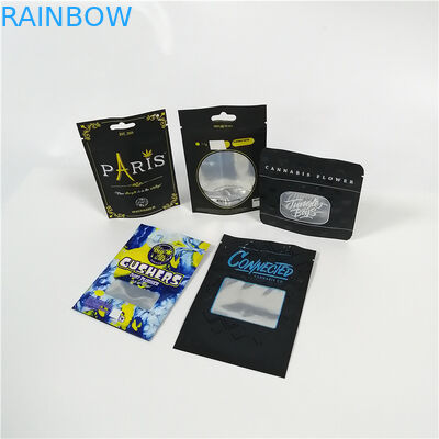 Wiederversiegelbare Plastiktasche-Süßigkeits-gummiartiger Bär, der Cbd-Unkraut-Hanf 7g 28g verpackt