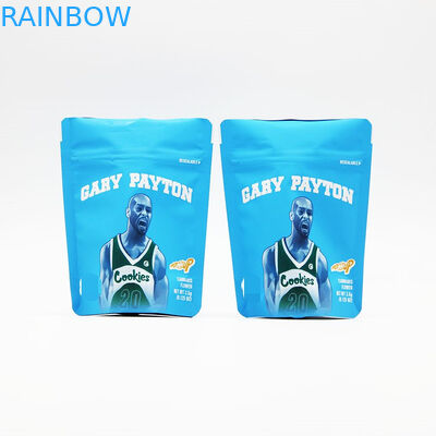 Der kundenspezifische verpackende Taschen-Kräuterweihrauch, Plastik-Plätzchen steht oben Reißverschluss-Beutel