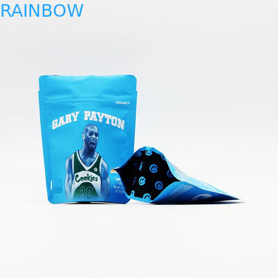 Der kundenspezifische verpackende Taschen-Kräuterweihrauch, Plastik-Plätzchen steht oben Reißverschluss-Beutel