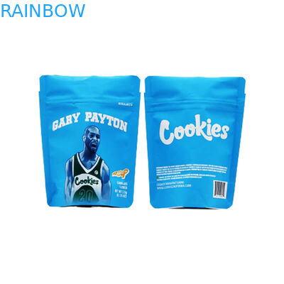 Plätzchen-wiederversiegelbarer Reißverschluss CBD Runtz, der Material Plastik-Beutels-MOPP/VMPET/PE verpackt