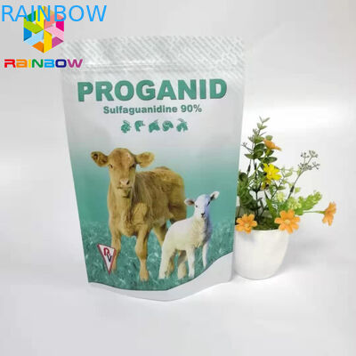 50g 100g Zipoxytetracyclin-lösliches Pulver-Tierdrogen-Verpacken der Verschluss-Taschen-20%