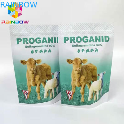 50g 100g Zipoxytetracyclin-lösliches Pulver-Tierdrogen-Verpacken der Verschluss-Taschen-20%