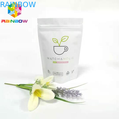 Aluminiumfolie-wiederversiegelbarer Verpackentaschen-glattes Druckplastikzipverschluß