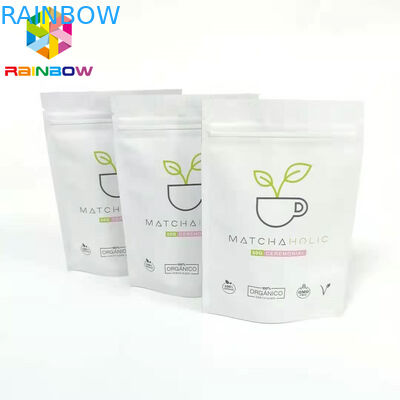 Aluminiumfolie-wiederversiegelbarer Verpackentaschen-glattes Druckplastikzipverschluß