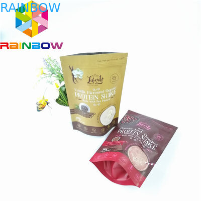 Geruch-Beweis-Aluminiumfolie-Beutel, der Plastik-Plastikzipverschluß für Kaffee verpackt