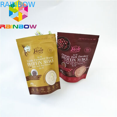 Plastik stehen oben den recyclebaren Reißverschluss-Beutels-Nachtisch-Tee-Kaffee-Verpackungs-Geruch-Beweis