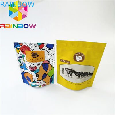 Bereiten Sie Plastikaluminiumfolie-Taschen-Digital-Druckkuchen-Nachtisch-Tee-Kaffee-Verpackung auf