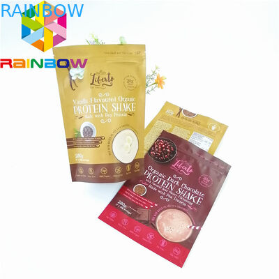 Bereiten Sie Plastikaluminiumfolie-Taschen-Digital-Druckkuchen-Nachtisch-Tee-Kaffee-Verpackung auf