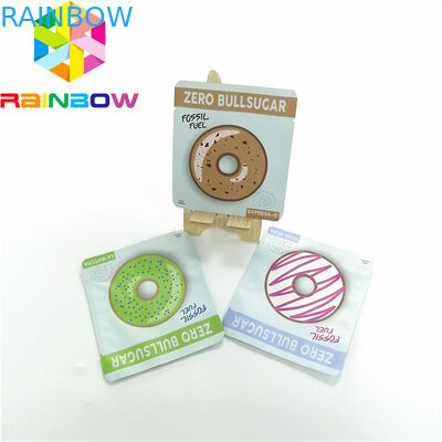 Feuchtigkeitsfest stehen Sie oben Beutel-Verpackeneiscreme Plätzchen verzierte Sugarart-Taschen