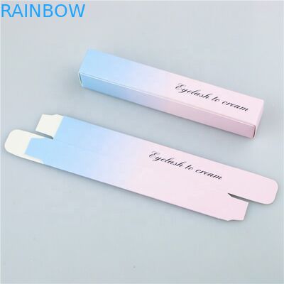 Lippenstift-Wimperntuschen-Eyeliner-Papierkasten-Verpackenpappekundenspezifisches Priniting-Logo