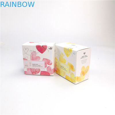 Leichtes Papier-Pappgeschenk, das faltbare Farbe des Kasten-CMYK für Parfüm verpackt