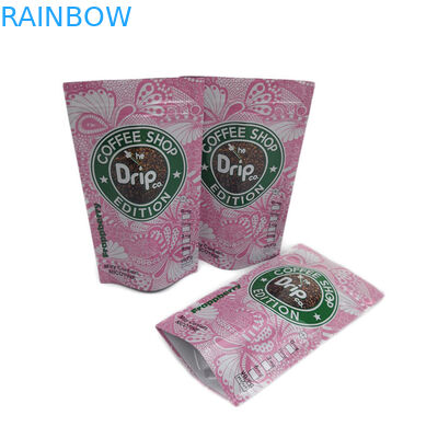 Tropfenfänger-Kaffee-Verpackengewohnheit druckte Reißverschluss stehen oben Beutel-Geruch-Beweis freundliches Eco