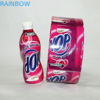 PVC erhitzen Psychiaters-Plastikärmel-Aufkleber für Saft-Flaschen-/Psychiaters-Verpackungs-Flaschenaufkleber für Getränkeflasche