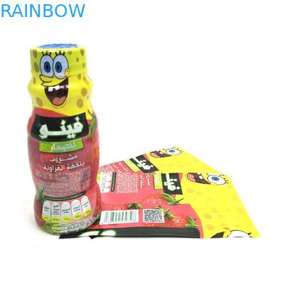 Plastikwasser-Flaschen-Schrumpfschlauch-Aufkleber, Digital-Psychiaters-Ärmel-Drucken