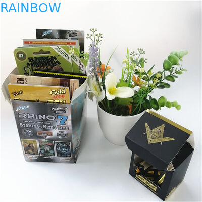 Männliche sexuelle Verbesserungs-Blisterpackung, die Papier-Schaukartons 350g 400g für Kapsel verpackt