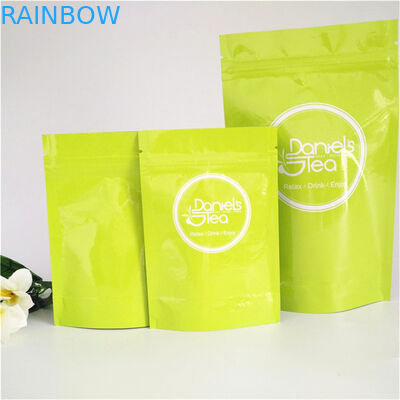 Matt-Oberflächenplastikbeutel, die, Aluminiumfolie-Tee-Verpackentasche besonders angefertigt verpacken