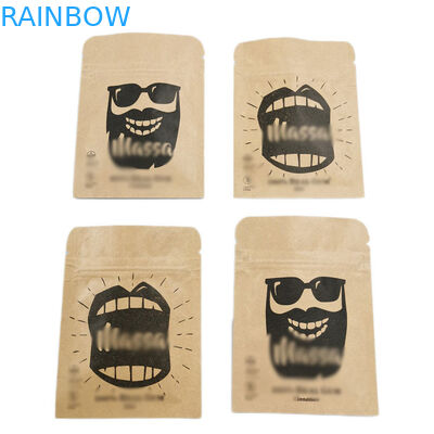 Das Verpacken der Lebensmittel stehen oben Reißverschluss-Beutel aufbereiteten Plastiktasche-Reißverschluss für Nüsse