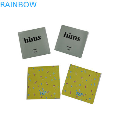 Süßigkeits-Pillen-Matt-Film-Plastikbeutel, die Material PET Kissen MOPP VMPET verpacken