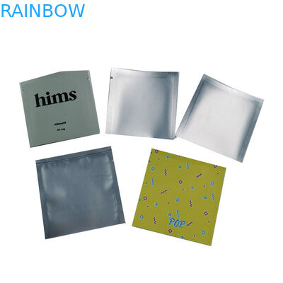 3 Seitenheißsiegel-Plastikbeutel, die das Minibeutel-Wimper-Taschen-Paket besonders angefertigt verpacken