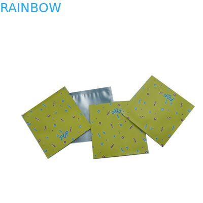 Kundenspezifische Druckplastikreißverschluss-Beutel-Plastik-Folien-kleines Kissen für Pulver-Verpackungs-Pillen-Beutel