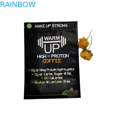 Leck-Beweis-Plastikteebeutel, die Aluminiumk-Beutel-Kaffee-Tasche mit Ventil verpacken