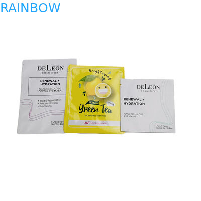 Drei Seitendichtungs-Beutel-wiederversiegelbare Verpackentaschen für Wimper-Erweiterungen Doypack